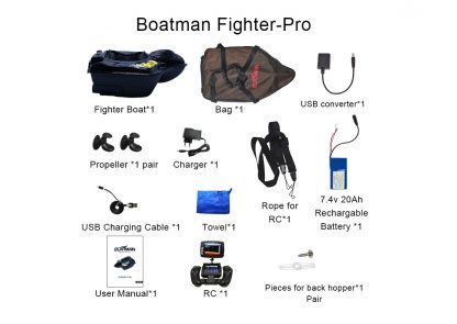 BOATMAN FIGHTER PRO  SPREMNIK 4 KG (SONAR + GPS) - Image 10
